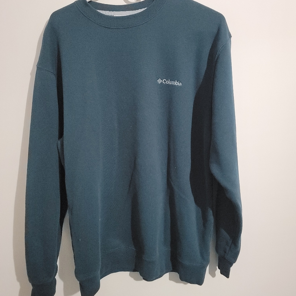 Mens L Columbia Crew Sweater